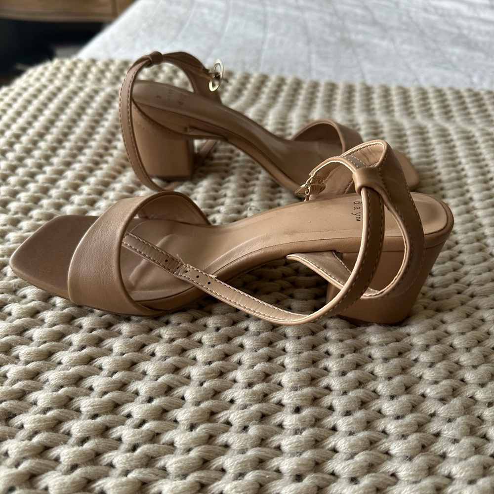Beige sandals from Target